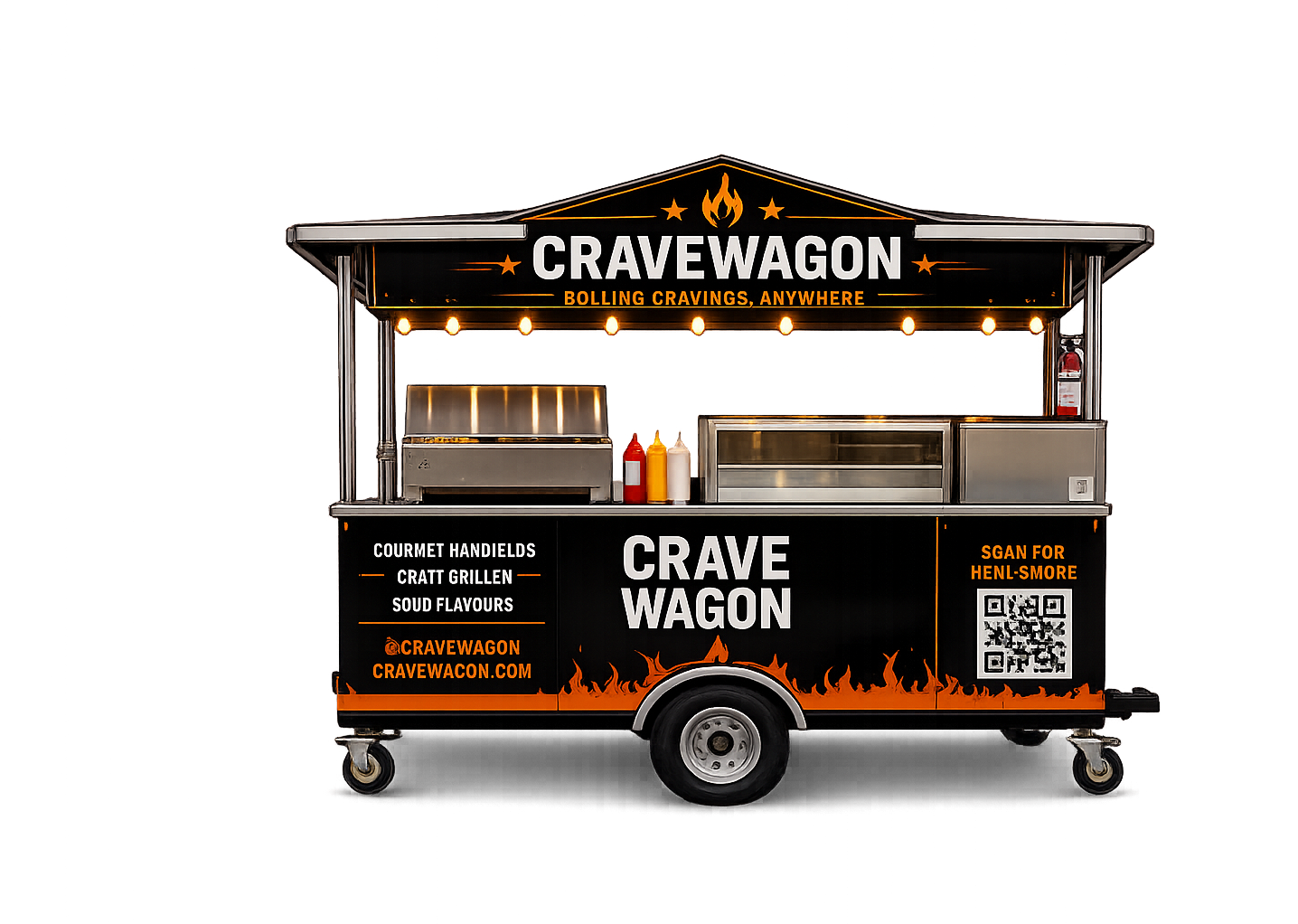 Crave Wagon mobile food cart