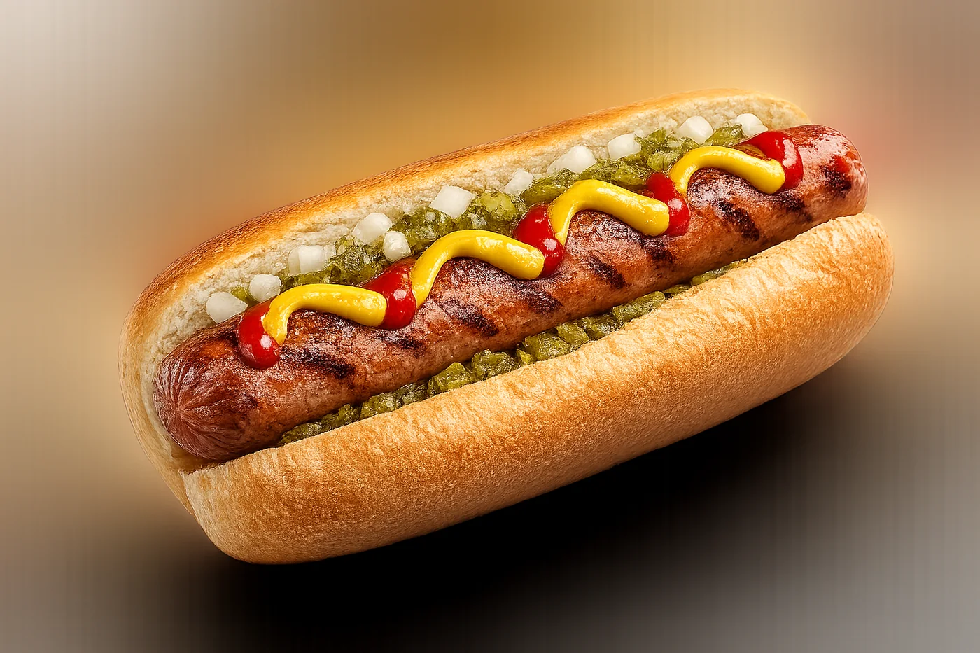 Classic hot dog
